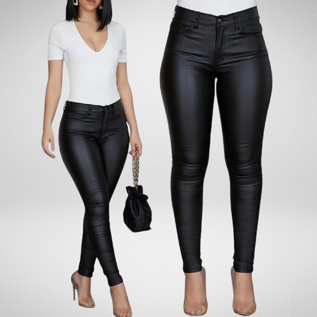 Damskie Spodnie ze Skóry Ekologicznej – Elegancja i Pewność Siebie