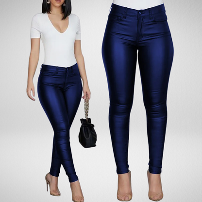 Damskie Spodnie ze Skóry Ekologicznej – Elegancja i Pewność Siebie