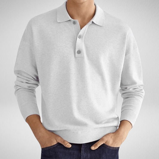 Męskie Polo z Długim Rękawem – Komfort i Elegancja w Każdym Dniu