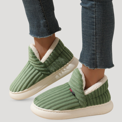 Damskie kapcie zimowe – ciepłe, miękkie i idealne na chłodne dni