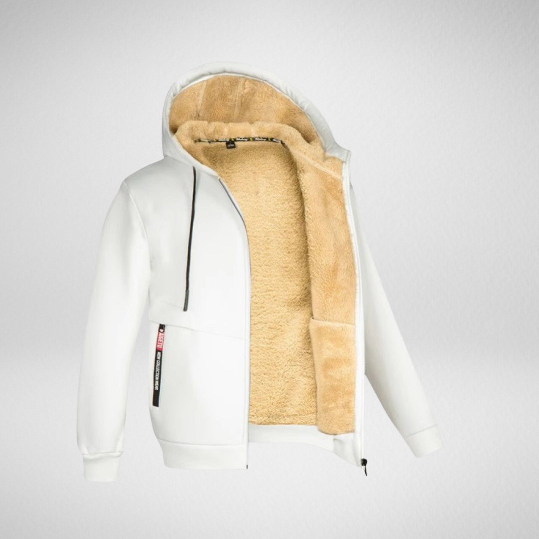 Męska ocieplana bluza z polarem – ciepło, wygoda i codzienny styl