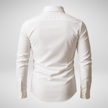 Nowoczesna klasyczna koszula męska z długim rękawem