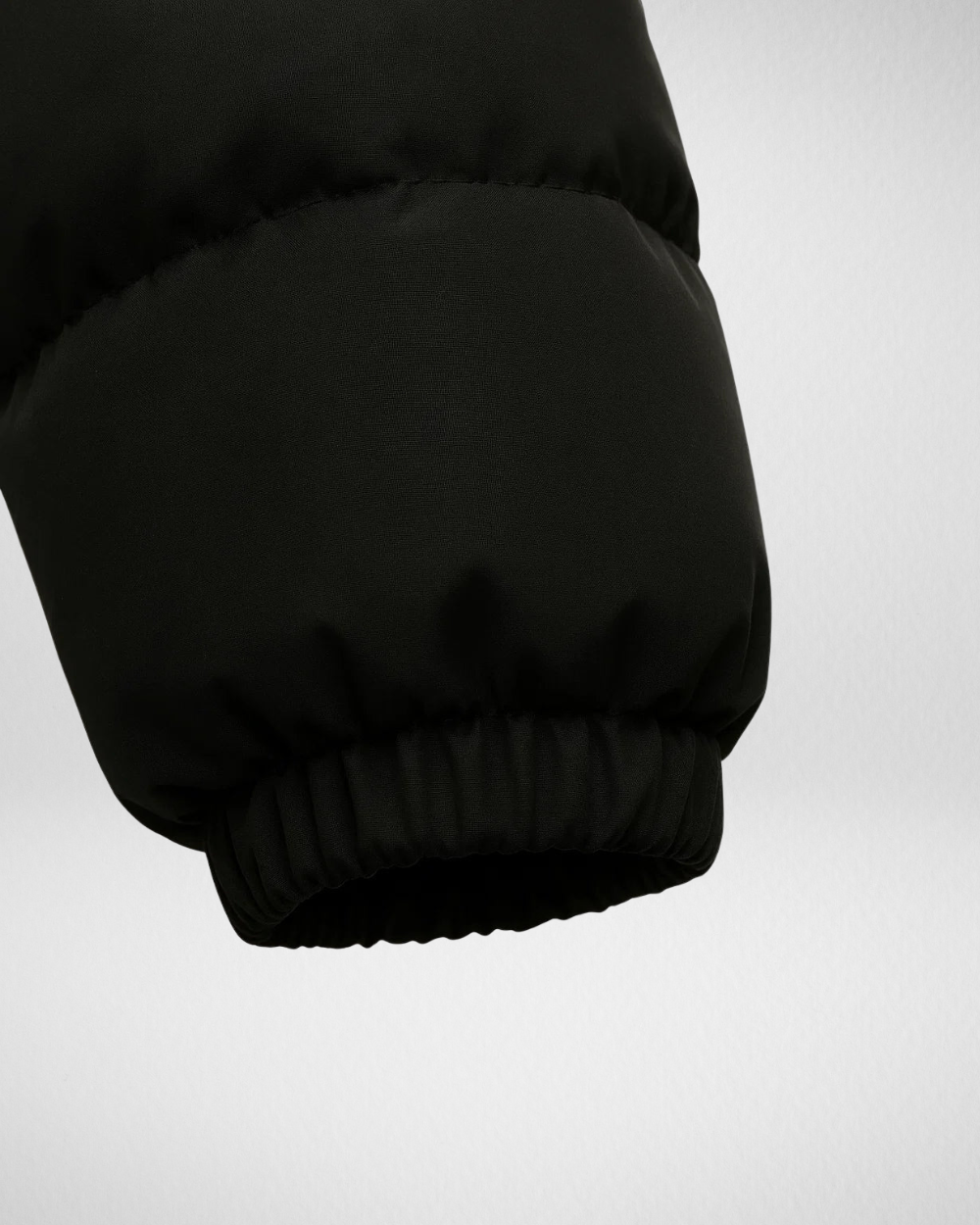 Męska Pikowana Kurtka Zimowa z Kapturrem