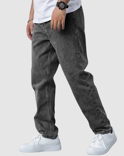 Męskie Jeansy Denim – Klasyczny Regular Fit