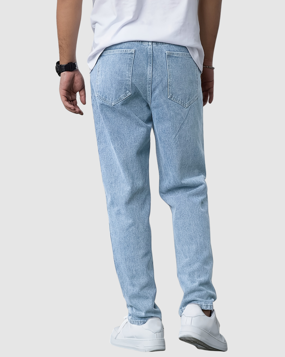 Męskie Jeansy Denim – Klasyczny Regular Fit
