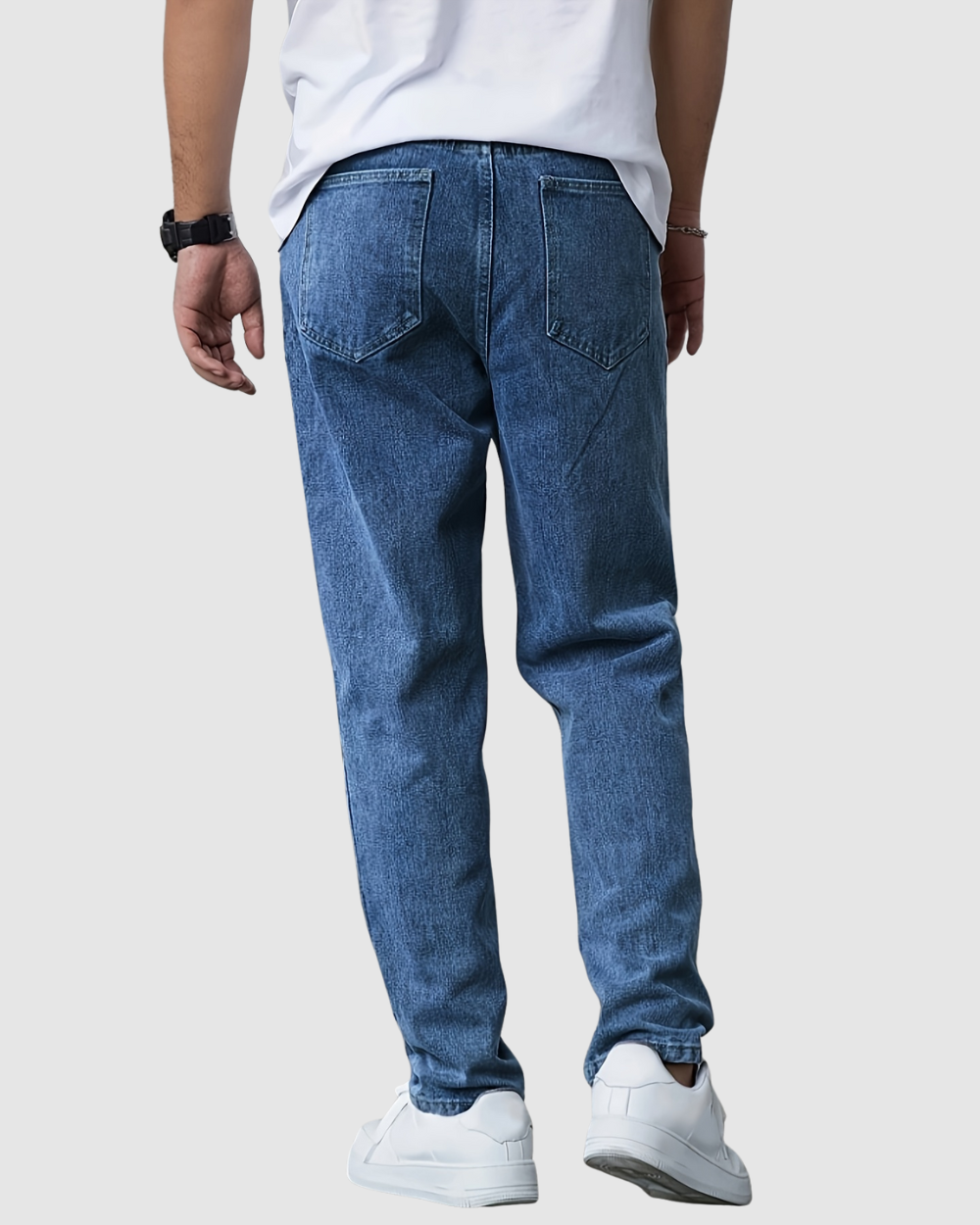 Męskie Jeansy Denim – Klasyczny Regular Fit
