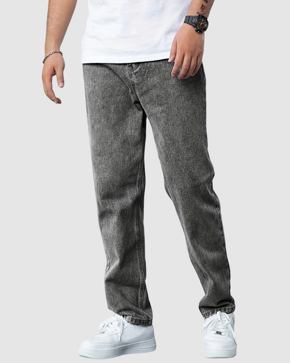 Męskie Jeansy Denim – Klasyczny Regular Fit