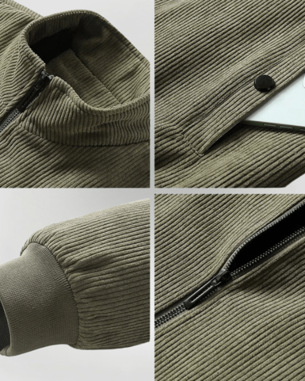 Męska Kurtka Sztruksowa – Styl i Ciepło na Zimowe Dni