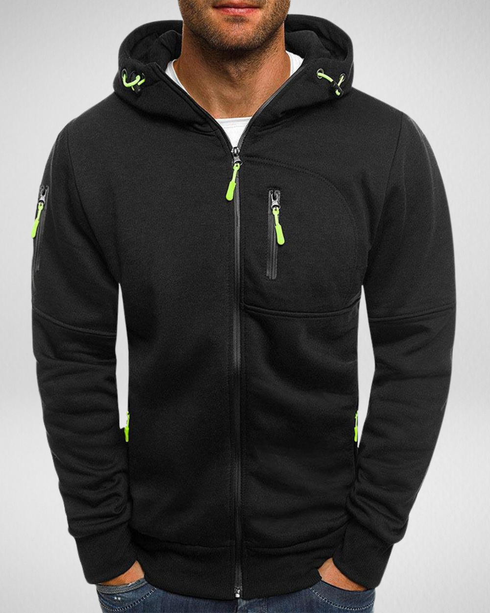 Bluza z Kapturem na Zamek – Styl i Wygoda na Każdy Dzień