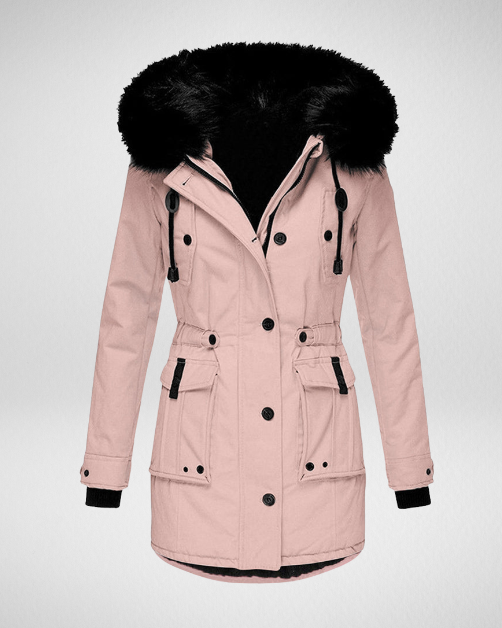 Elegancki damski parka – Ciepło i styl na chłodne dni