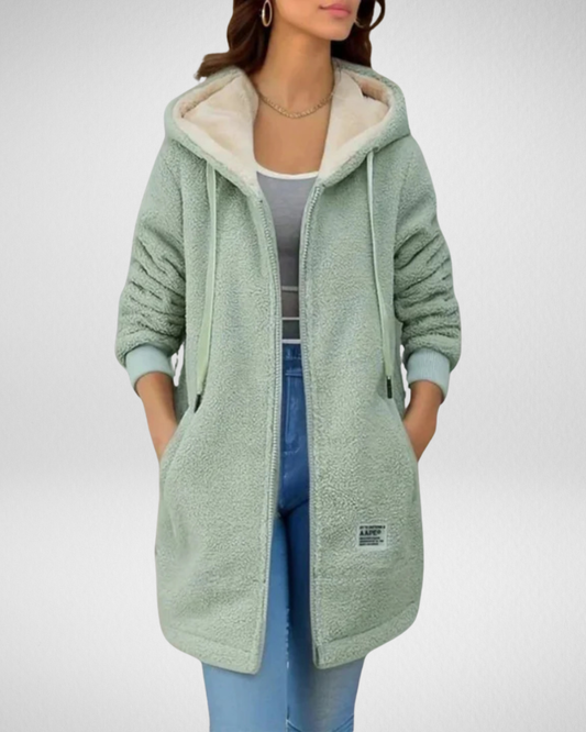 Damska zimowa kurtka z polaru – Ciepło i styl w jednym