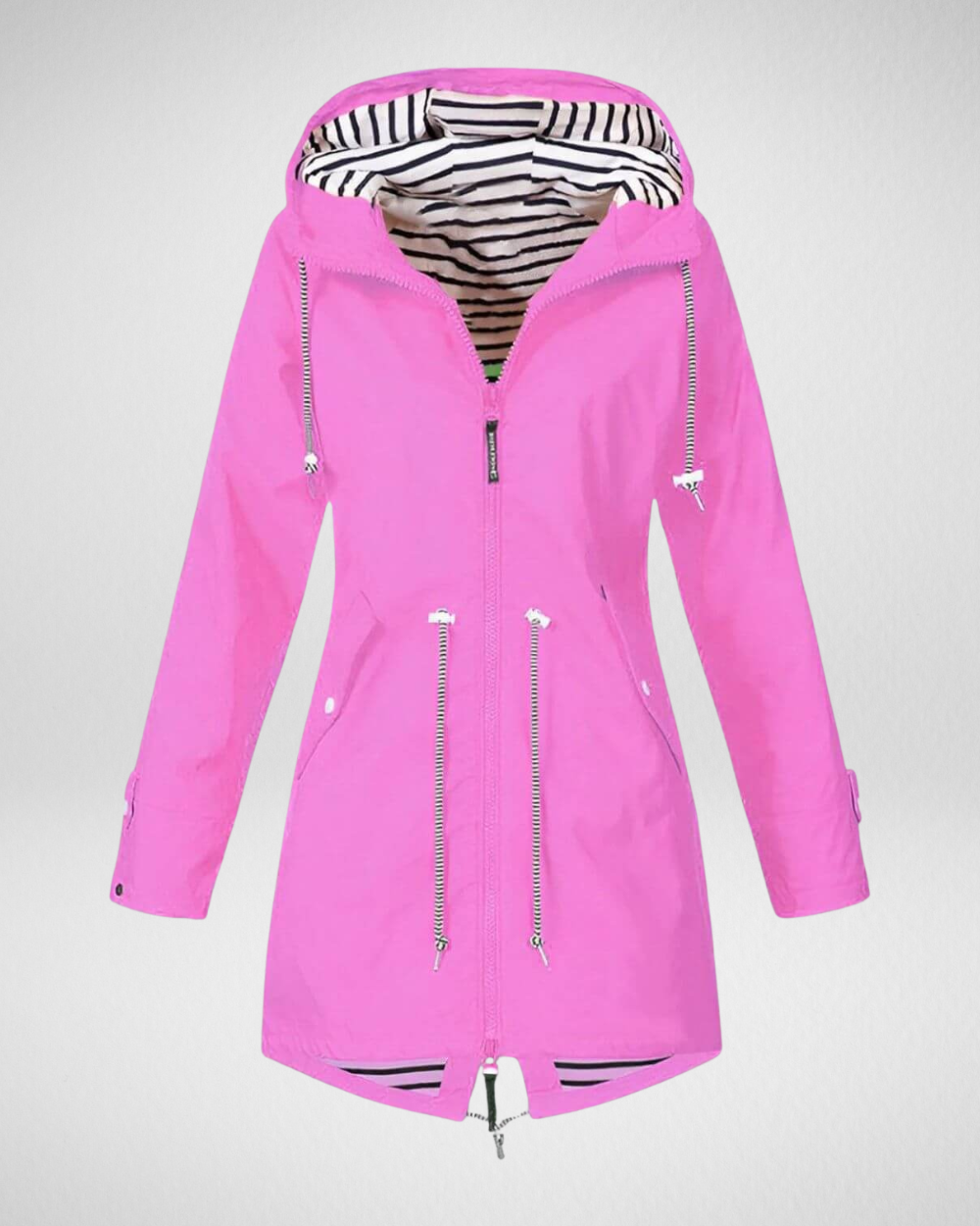 Elegancka i funkcjonalna – Twoja nowa ulubiona kurtka przeciwdeszczowa