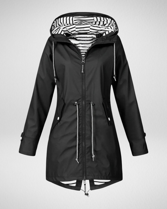 Elegancka i funkcjonalna – Twoja nowa ulubiona kurtka przeciwdeszczowa