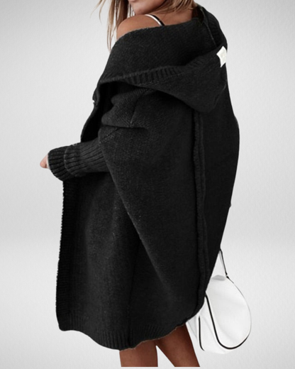 Damski kardigan z kapturem – miękkość i styl w jednym