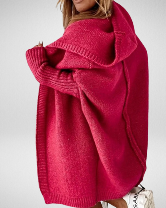 Damski kardigan z kapturem – miękkość i styl w jednym