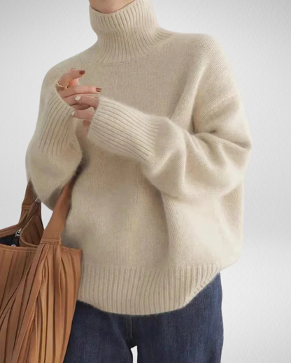 Damski golf z miękkiej dzianiny – elegancja i ciepło na chłodne dni