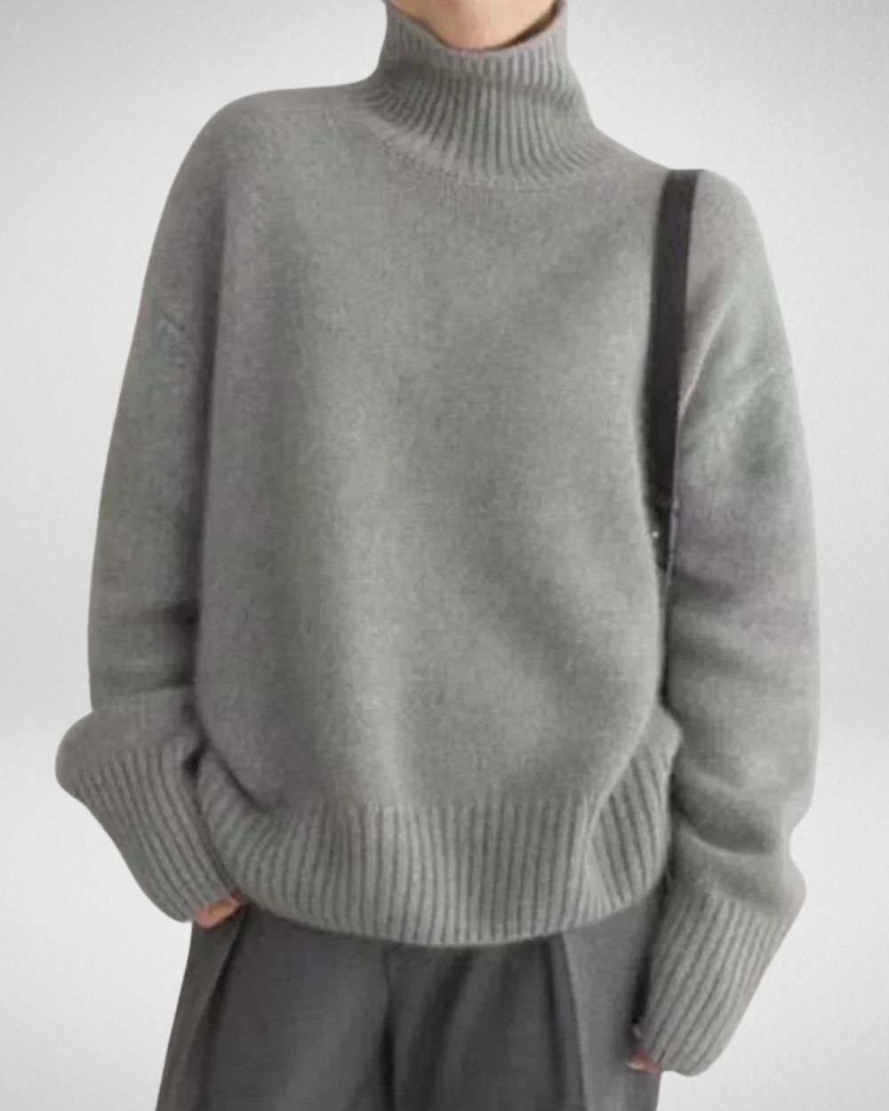 Damski golf z miękkiej dzianiny – elegancja i ciepło na chłodne dni