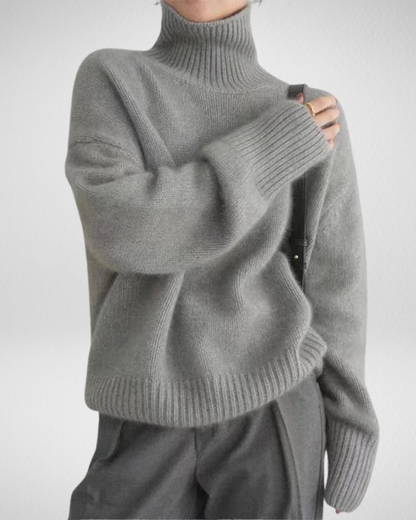 Damski golf z miękkiej dzianiny – elegancja i ciepło na chłodne dni