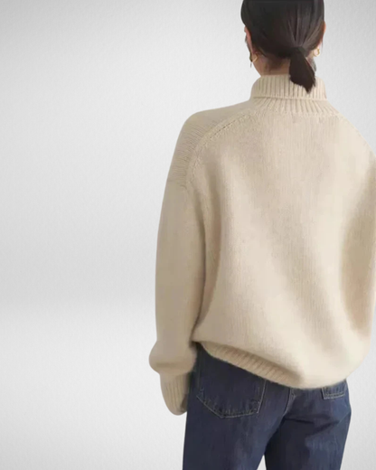 Damski golf z miękkiej dzianiny – elegancja i ciepło na chłodne dni