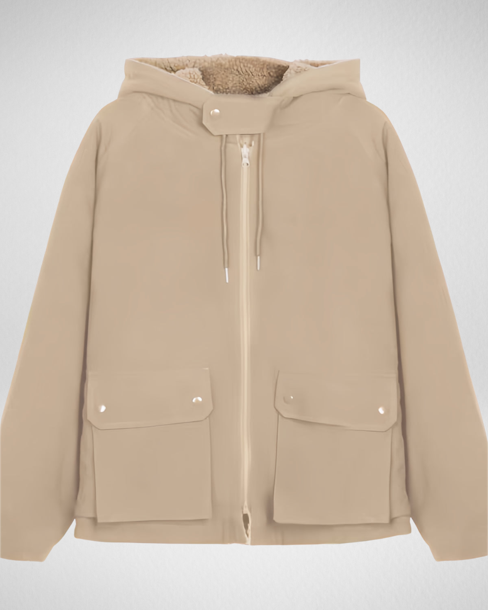 Kurtka damska dwustronna z kapturem – ciepło i styl w jednym