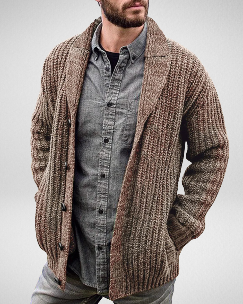 Sweter męski Max – klasyka i komfort w jednym