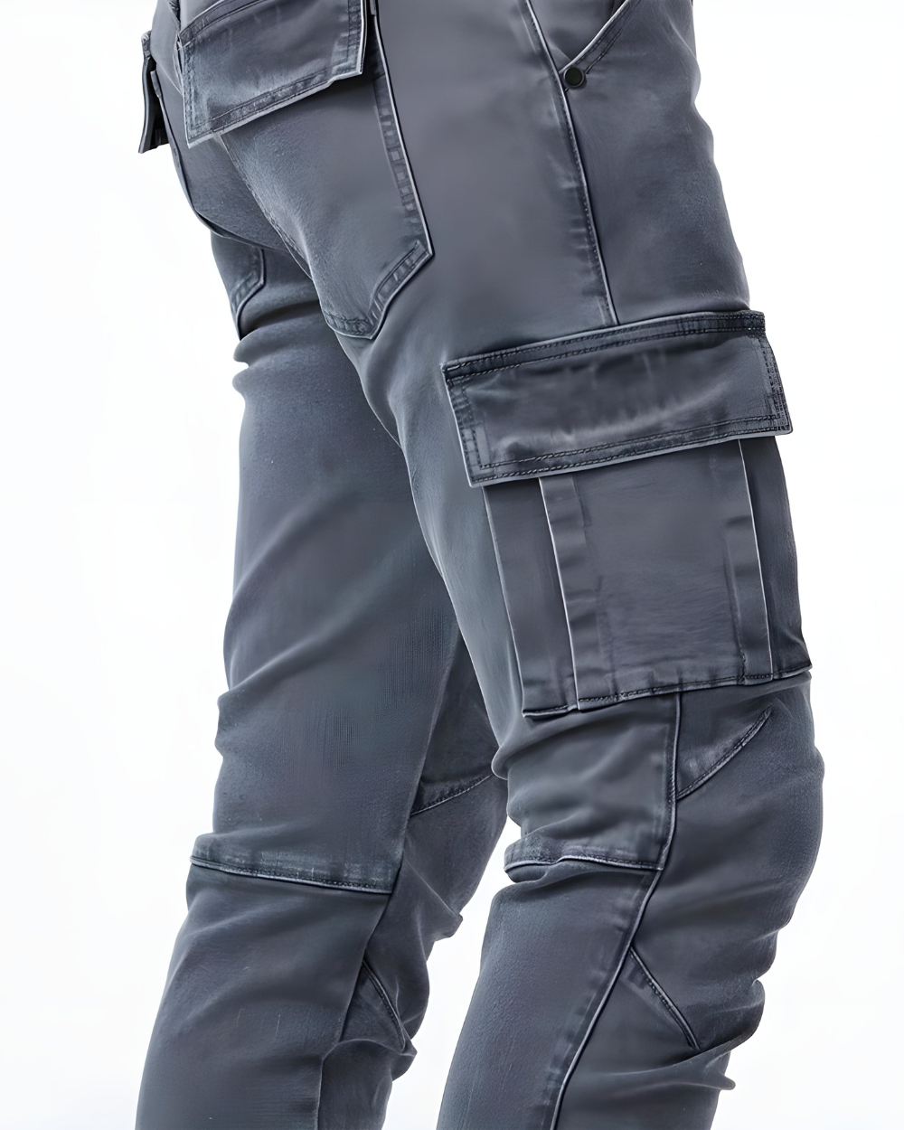 Męskie Jeansy Cargo – Wysoki Komfort i Stylowy Krój