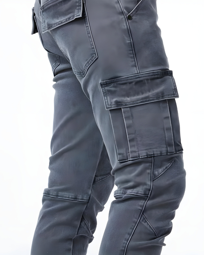Męskie Jeansy Cargo – Wysoki Komfort i Stylowy Krój