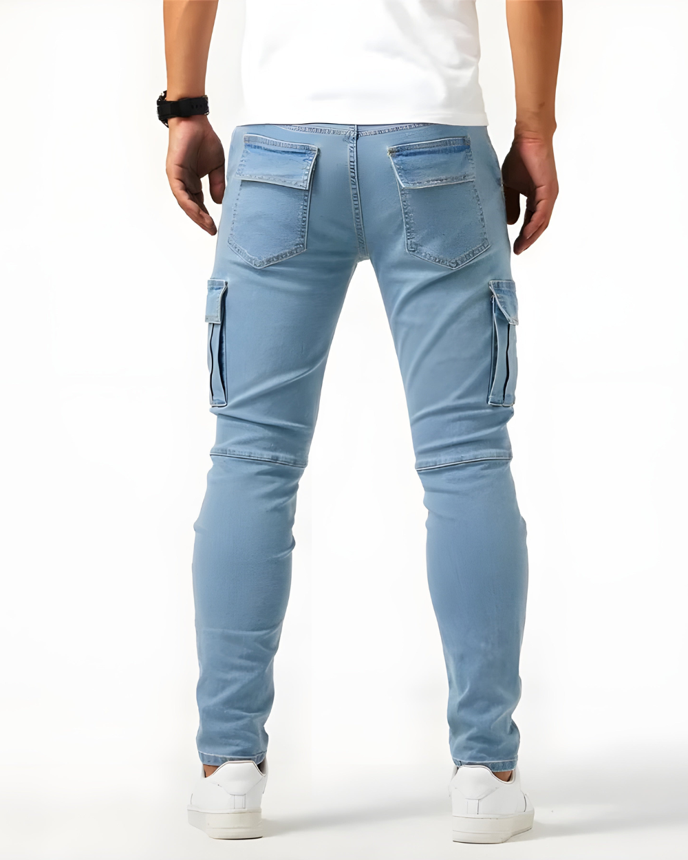 Męskie Jeansy Cargo – Wysoki Komfort i Stylowy Krój