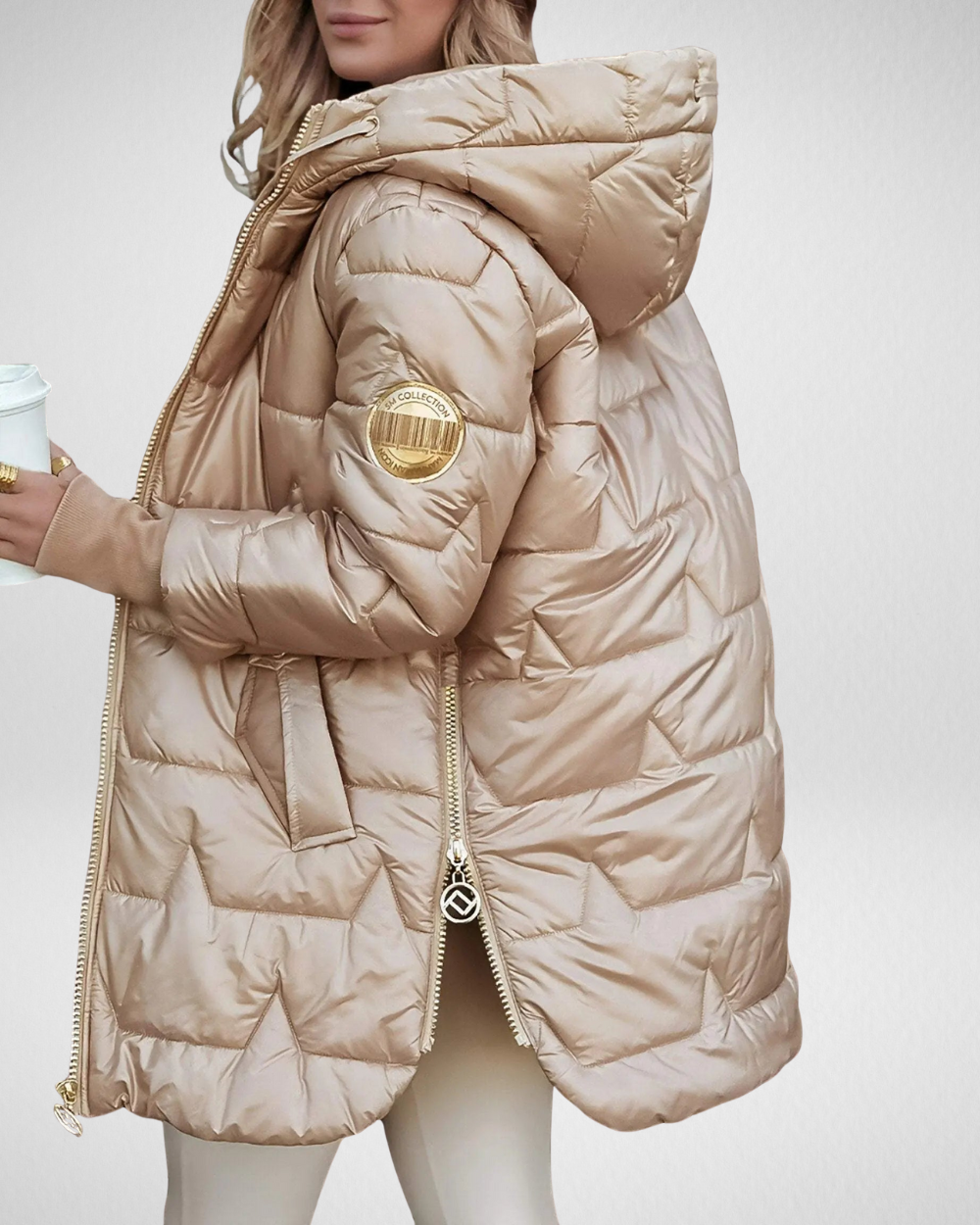 Damska pikowana kurtka z kapturem – elegancja i ciepło na chłodniejsze dni