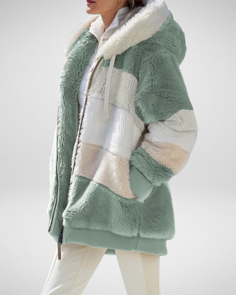 Bluza polarowa damska z zamkiem – miękkość i ciepło na chłodniejsze dni