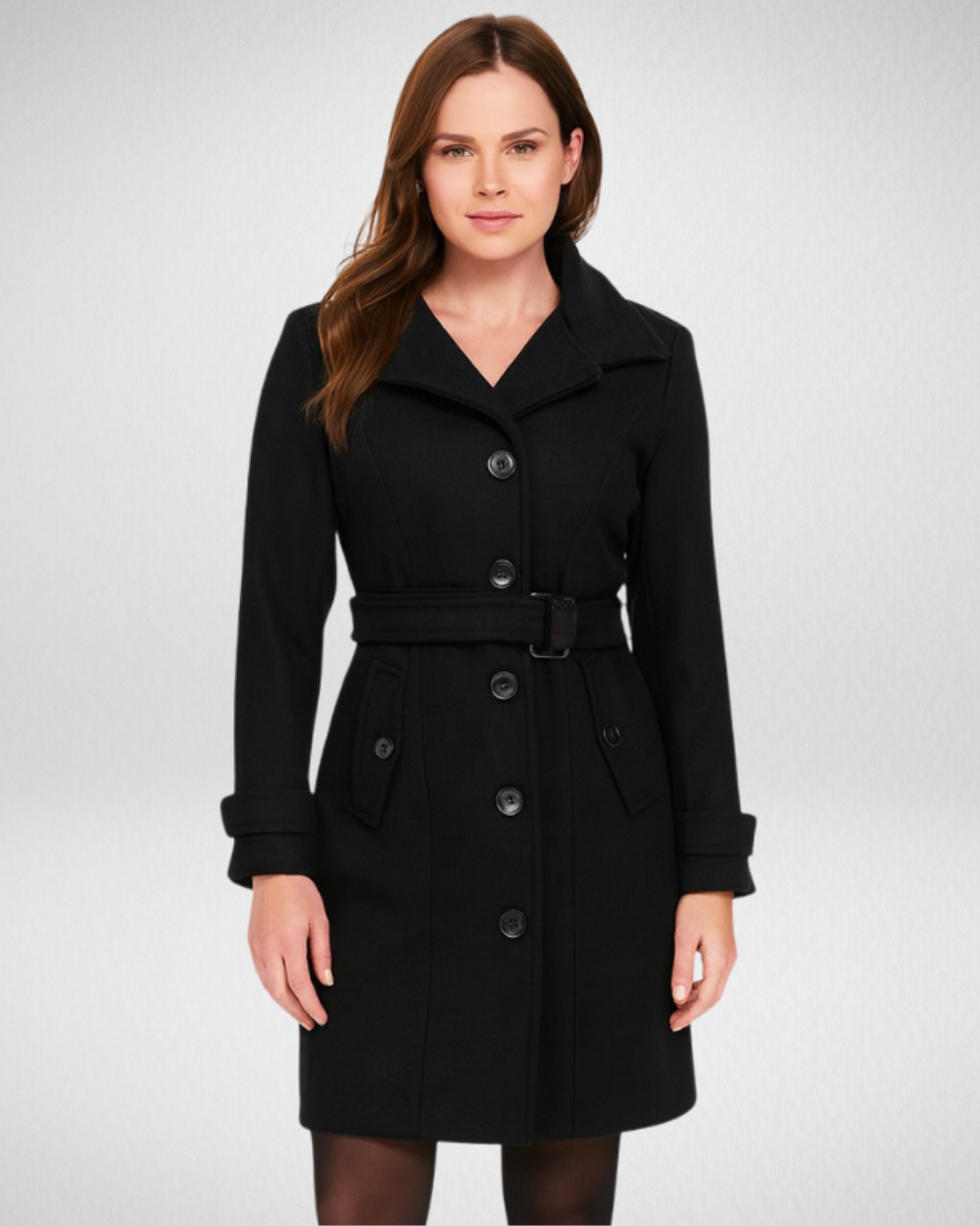 Elegancki płaszcz damski z paskiem – klasyka i szyk na chłodne dni