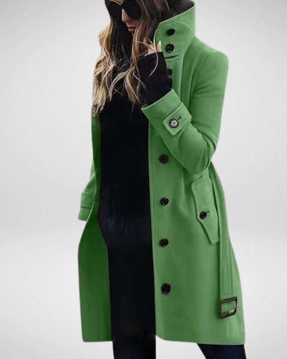 Elegancki płaszcz damski z paskiem – klasyka i szyk na chłodne dni