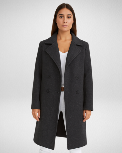 Damski płaszcz z filcu – elegancja i ciepło w klasycznym wydaniu