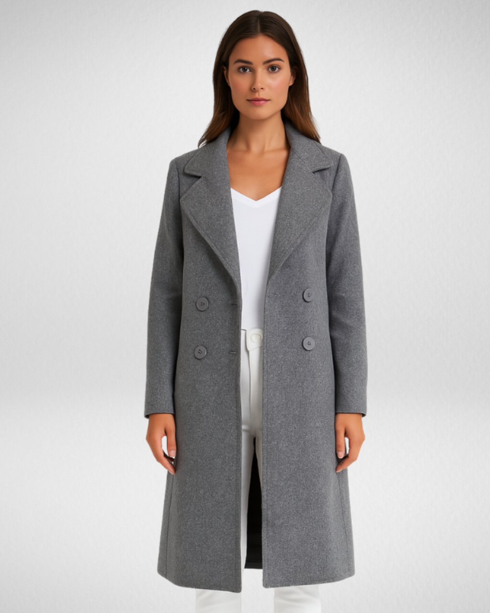 Damski płaszcz z filcu – elegancja i ciepło w klasycznym wydaniu