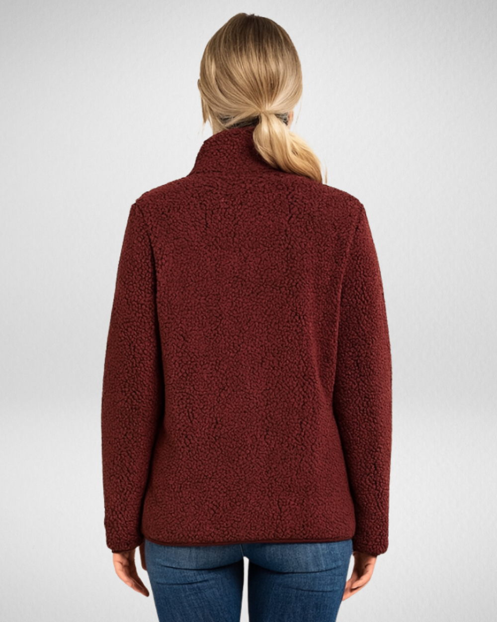 Damska bluza polarowa z zamkiem – ciepło i komfort na chłodne dni