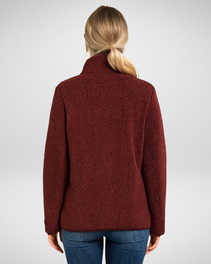 Damska bluza polarowa z zamkiem – ciepło i komfort na chłodne dni