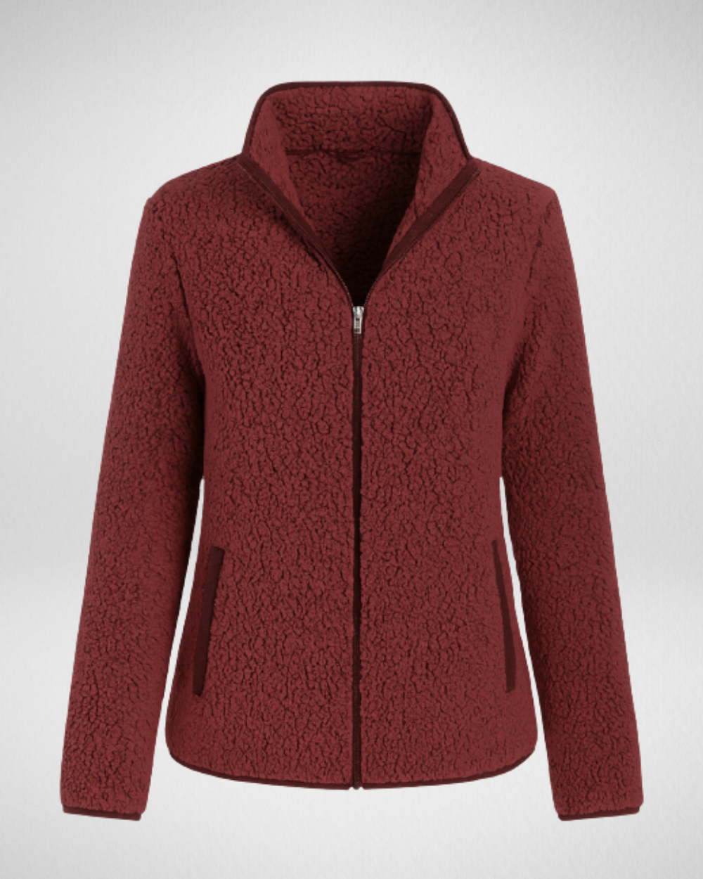 Damska bluza polarowa z zamkiem – ciepło i komfort na chłodne dni