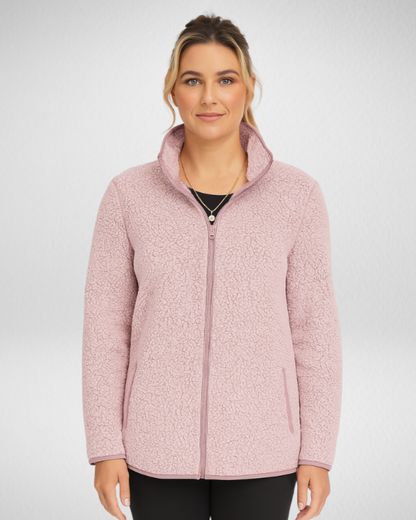 Damska bluza polarowa z zamkiem – ciepło i komfort na chłodne dni