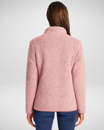 Damska bluza polarowa z zamkiem – ciepło i komfort na chłodne dni