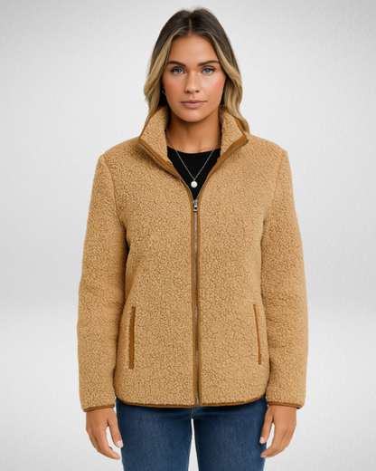 Damska bluza polarowa z zamkiem – ciepło i komfort na chłodne dni