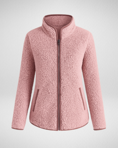 Damska bluza polarowa z zamkiem – ciepło i komfort na chłodne dni