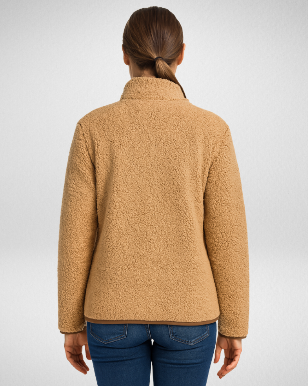 Damska bluza polarowa z zamkiem – ciepło i komfort na chłodne dni