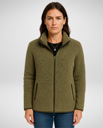 Damska bluza polarowa z zamkiem – ciepło i komfort na chłodne dni