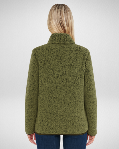 Damska bluza polarowa z zamkiem – ciepło i komfort na chłodne dni