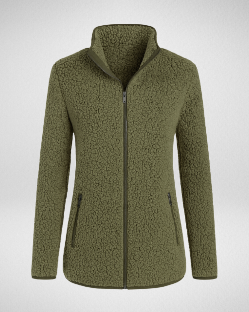 Damska bluza polarowa z zamkiem – ciepło i komfort na chłodne dni