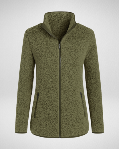 Damska bluza polarowa z zamkiem – ciepło i komfort na chłodne dni