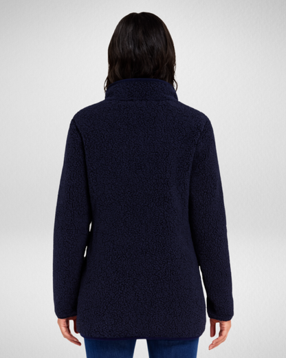 Damska bluza polarowa z zamkiem – ciepło i komfort na chłodne dni