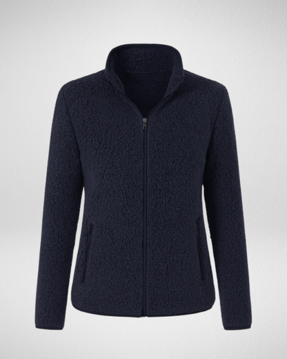 Damska bluza polarowa z zamkiem – ciepło i komfort na chłodne dni