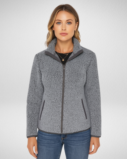 Damska bluza polarowa z zamkiem – ciepło i komfort na chłodne dni