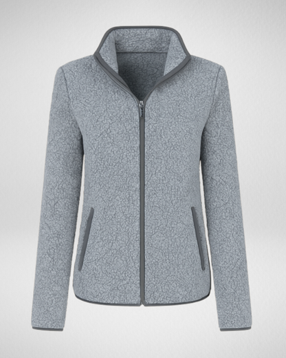 Damska bluza polarowa z zamkiem – ciepło i komfort na chłodne dni